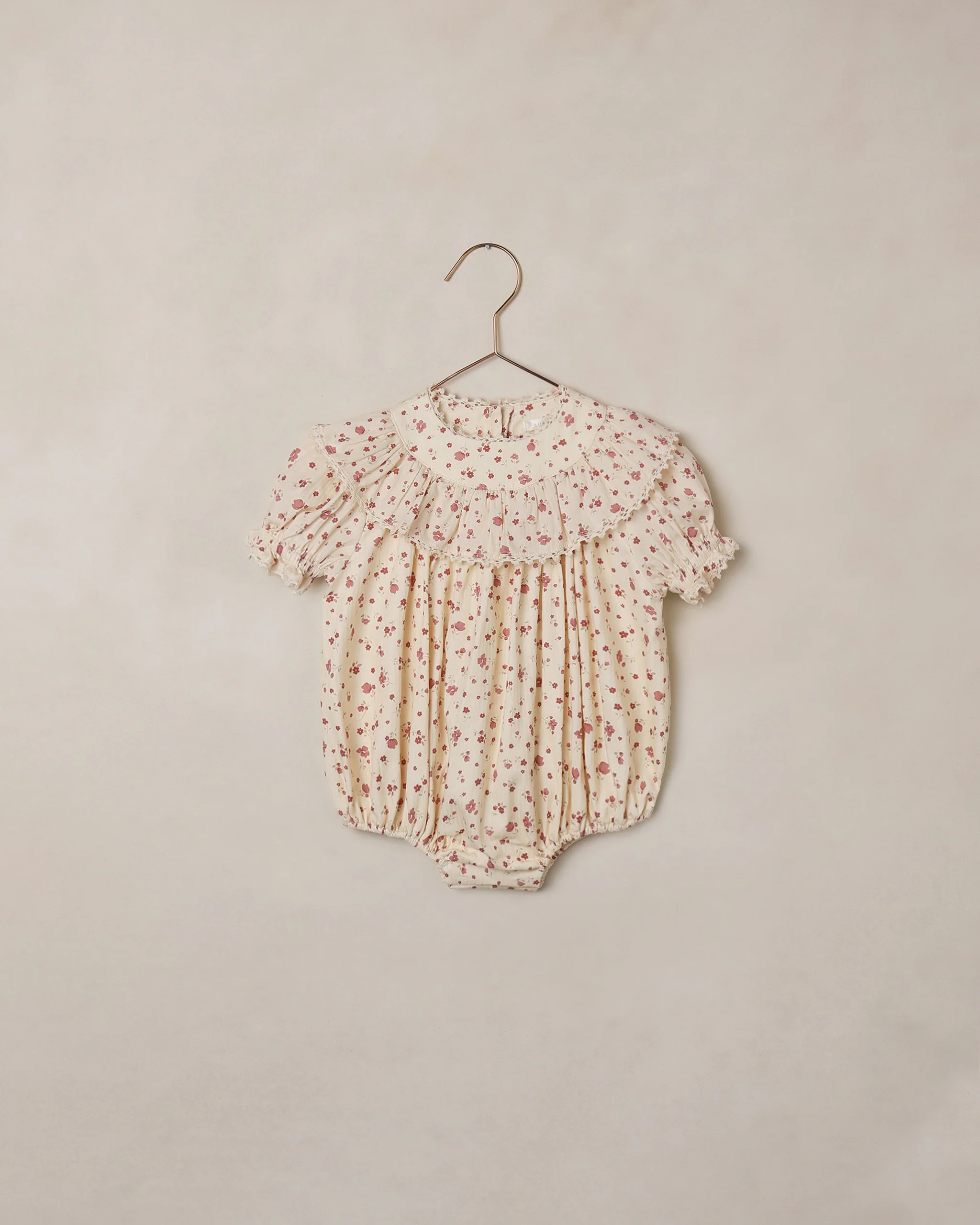Red Floral Eva Romper