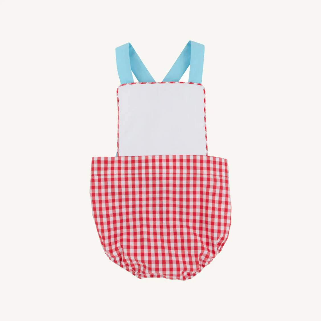 Richmond Red Gingham/Worth Ave White Sayre Sunsuit