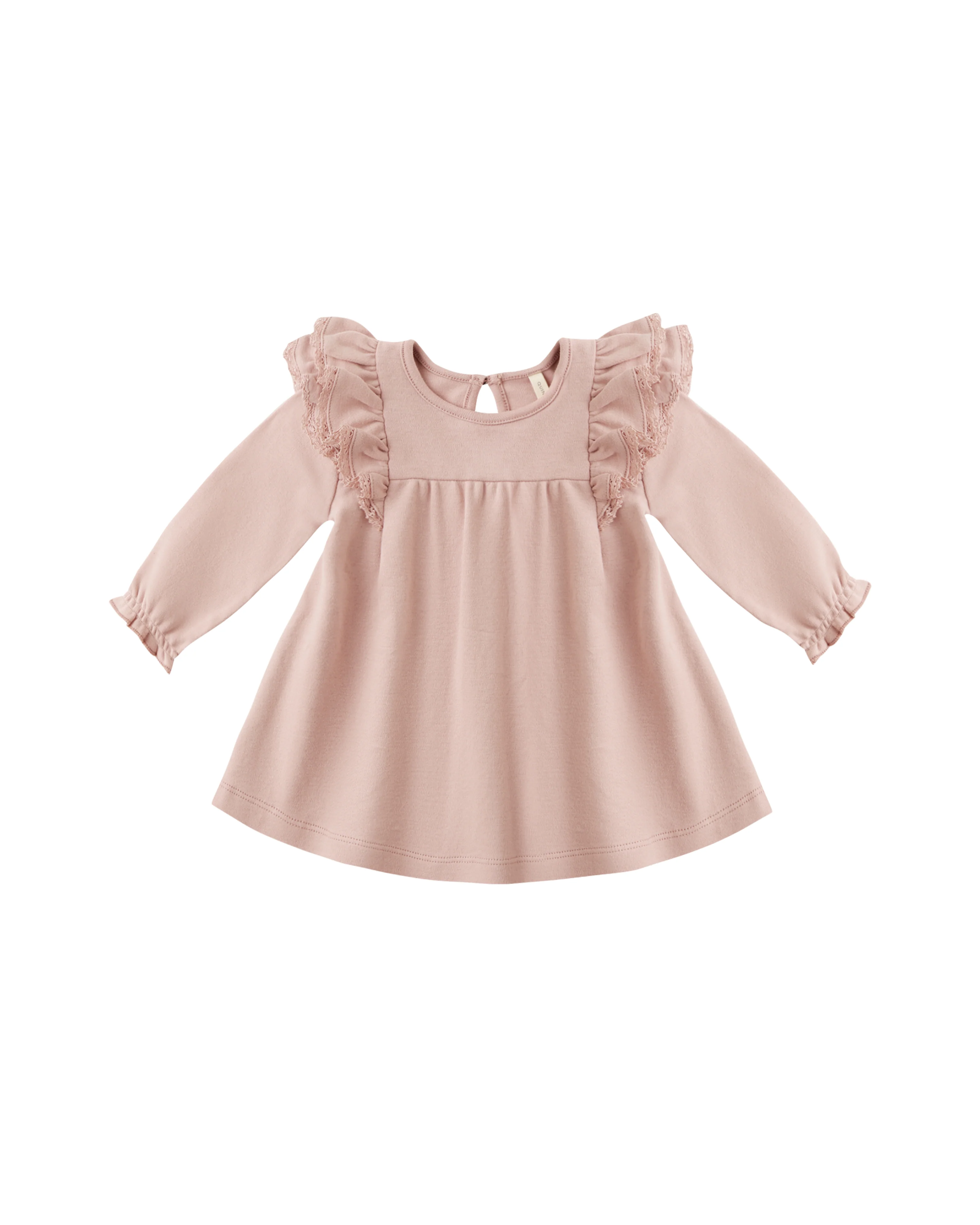 Rose Longsleeve Flutter Dress