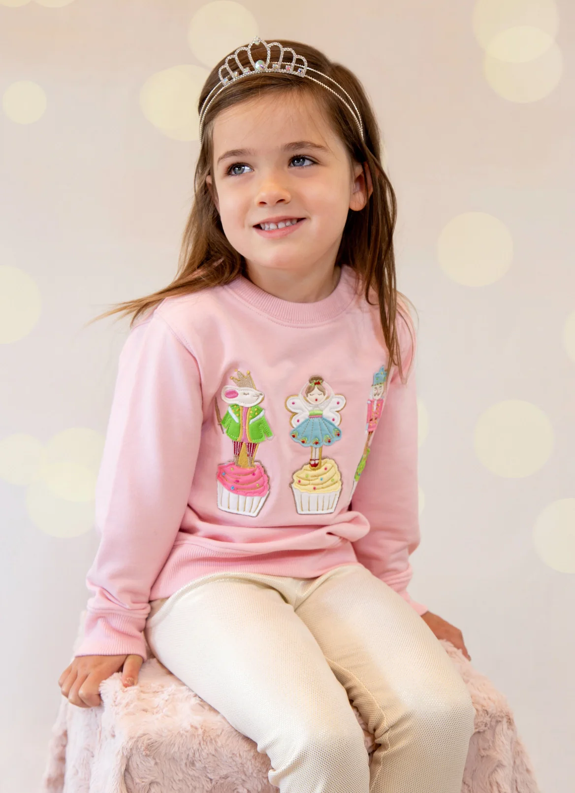 Rose Shadow Cupcake Nutcracker Sweatshirt - Image 2