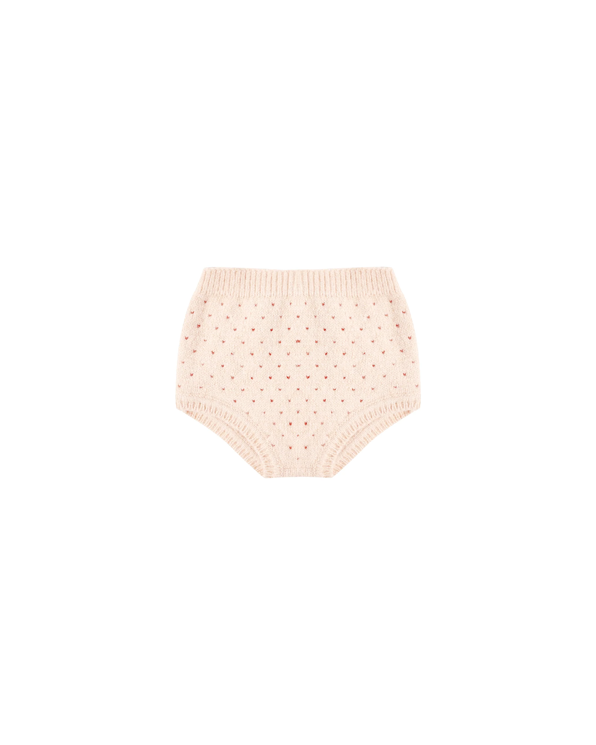 Ruby Speckle Knit Bloomer