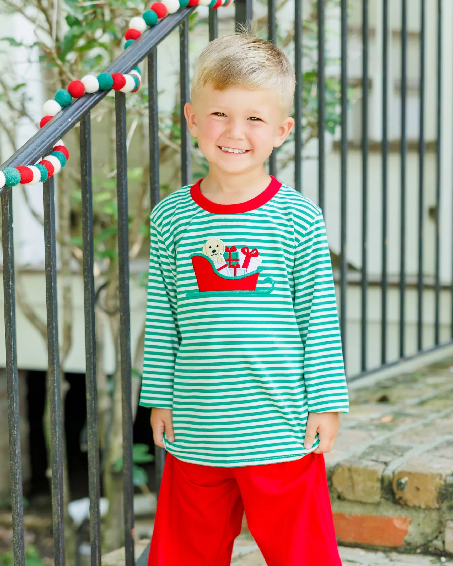 Santa Paws Pants Set - Image 3