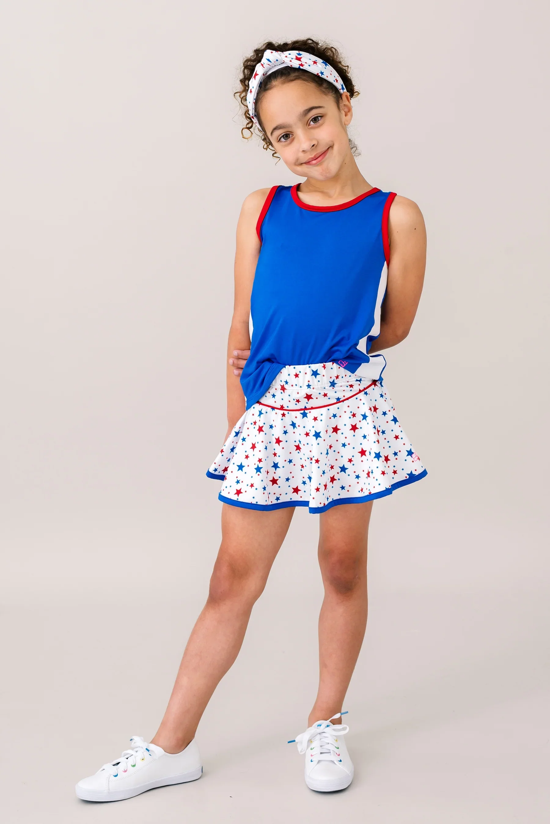 Set Athletics - Nicole Tank - Resort Royal, Candy Apple Red - Image 2