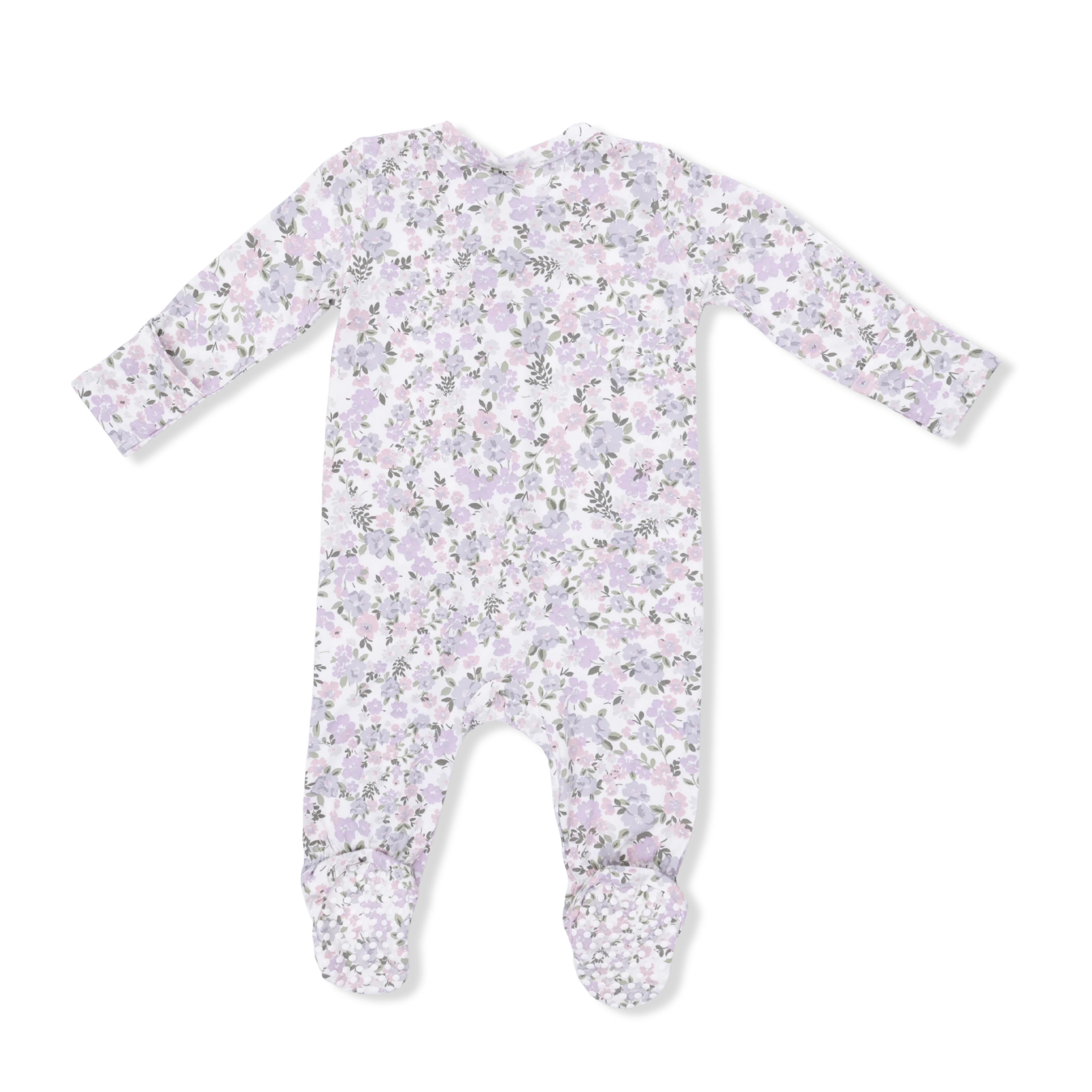 Shannon Floral 2 Way Zipper Footie - Image 2