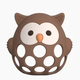 Silicone 3D Owl Teether - Image 2