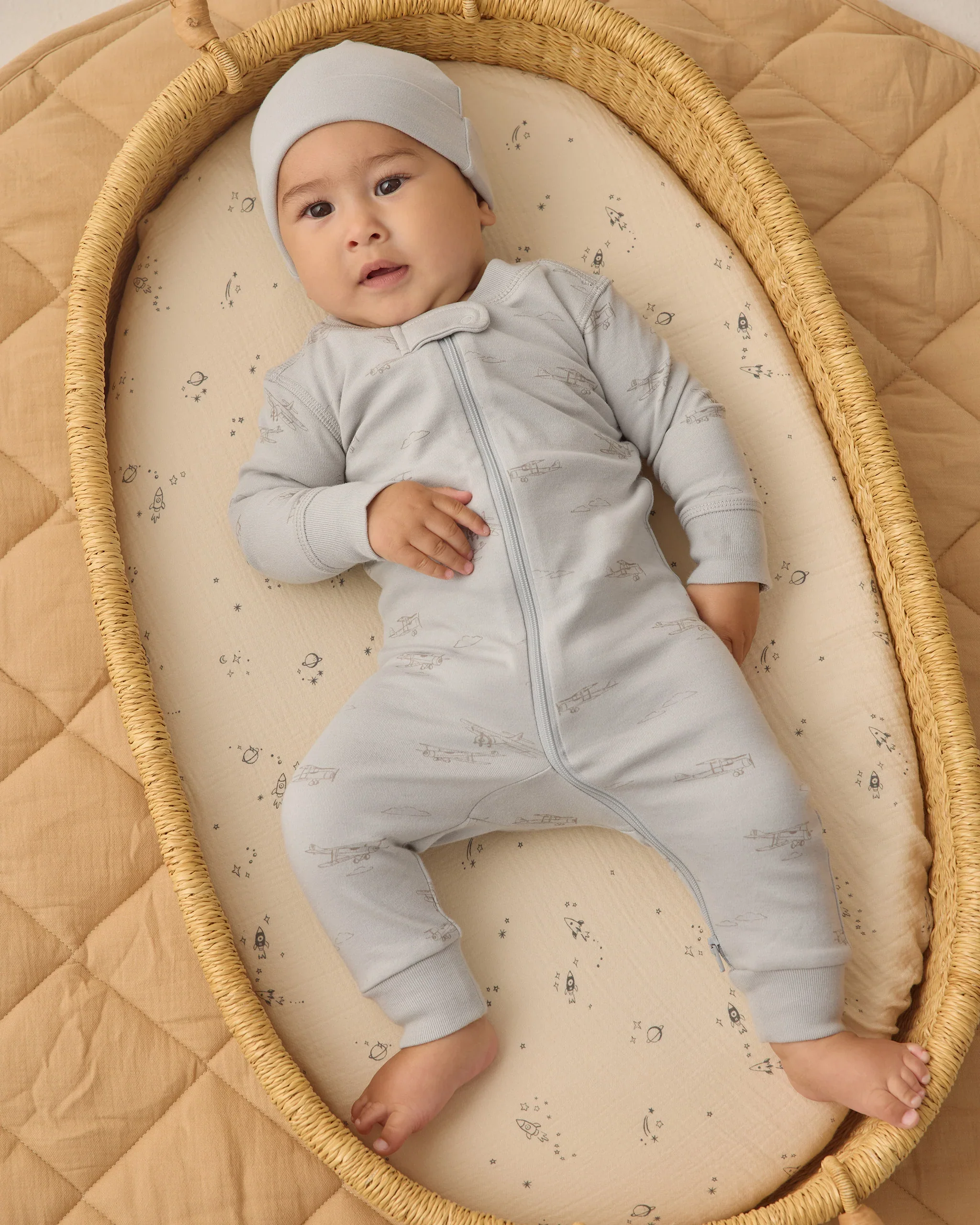 Sky Knotted Baby Hat - Image 2
