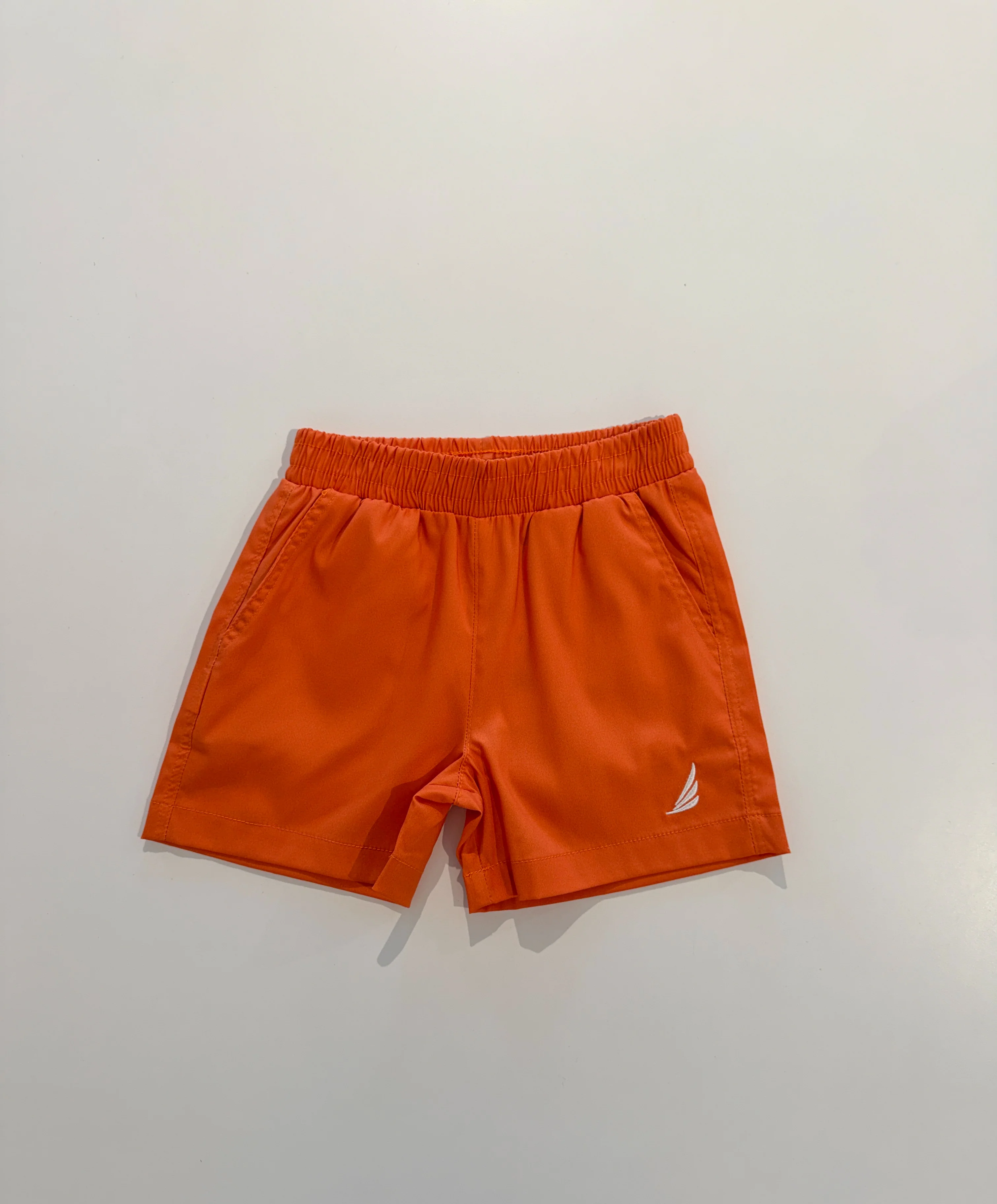 Solid Orange River Performance Short