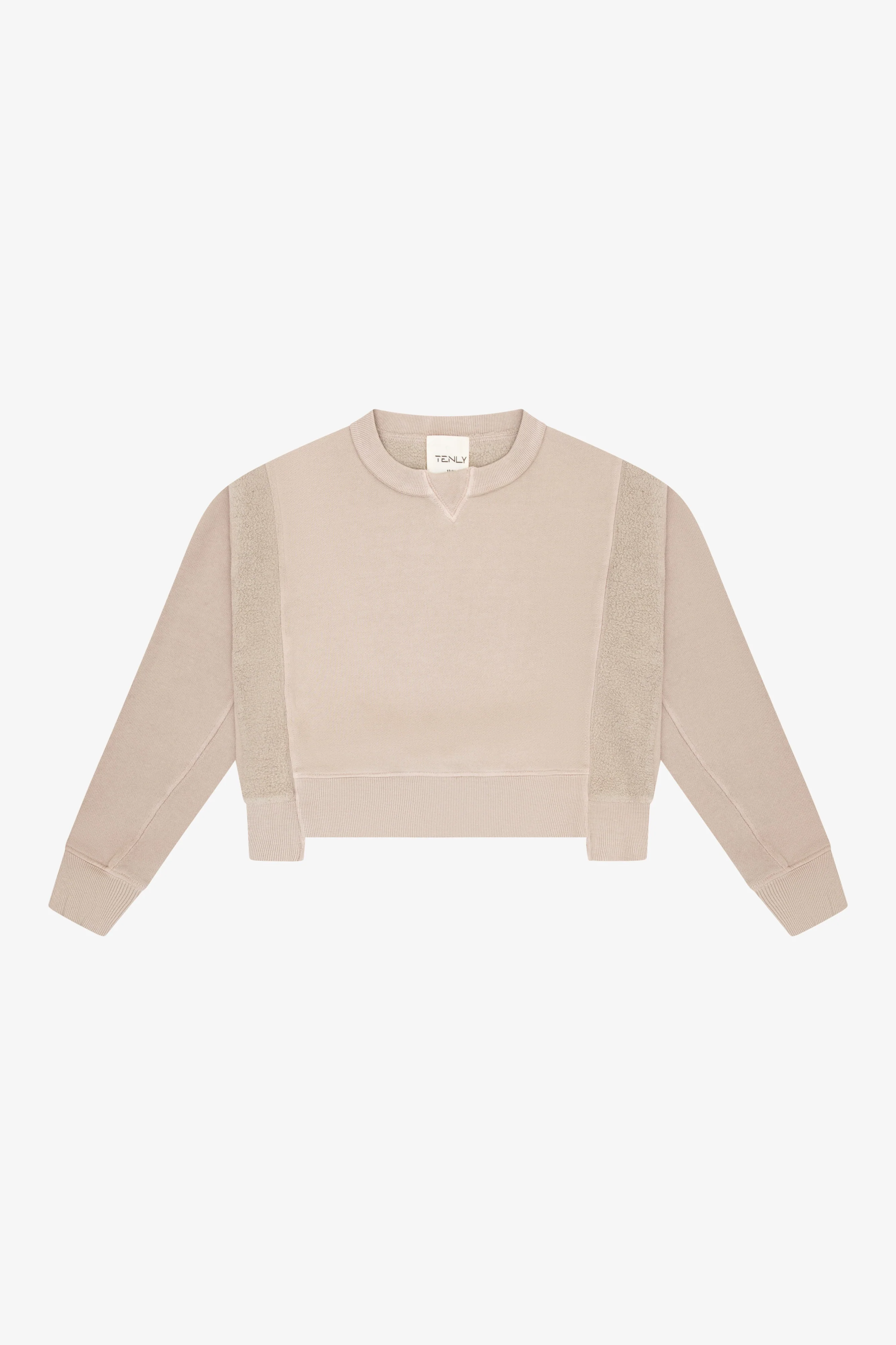 Soy Latte Cotton Fleece Sweater