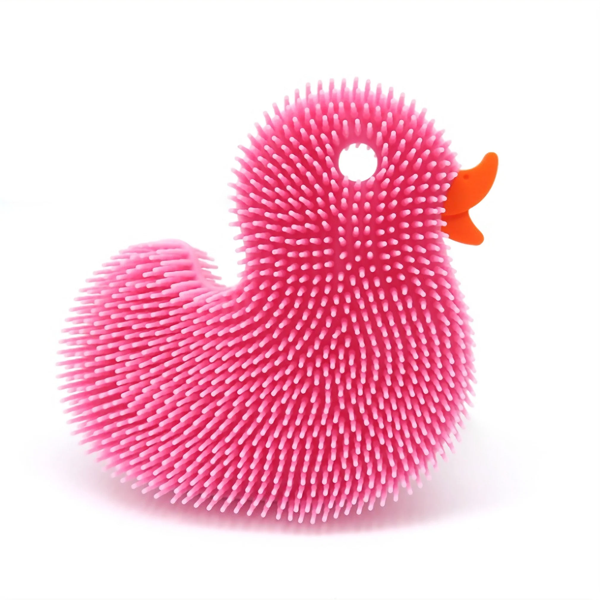 Squigee Duck Silicone Body Scrub Baby Bath Toy - Image 3