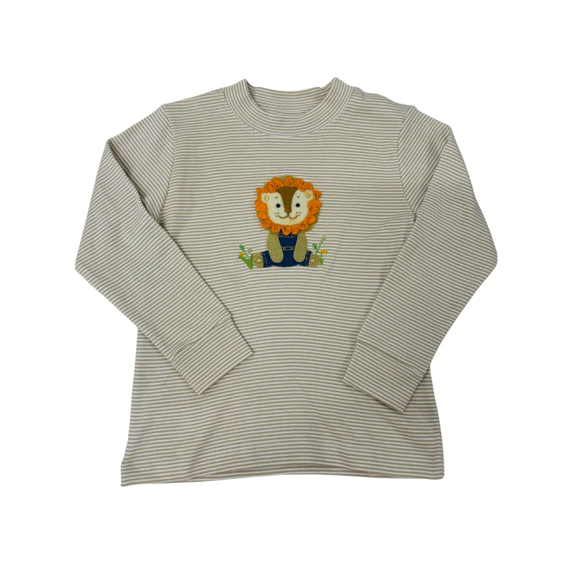 Squiggles - Rory Tan Stripe L/S Shirt