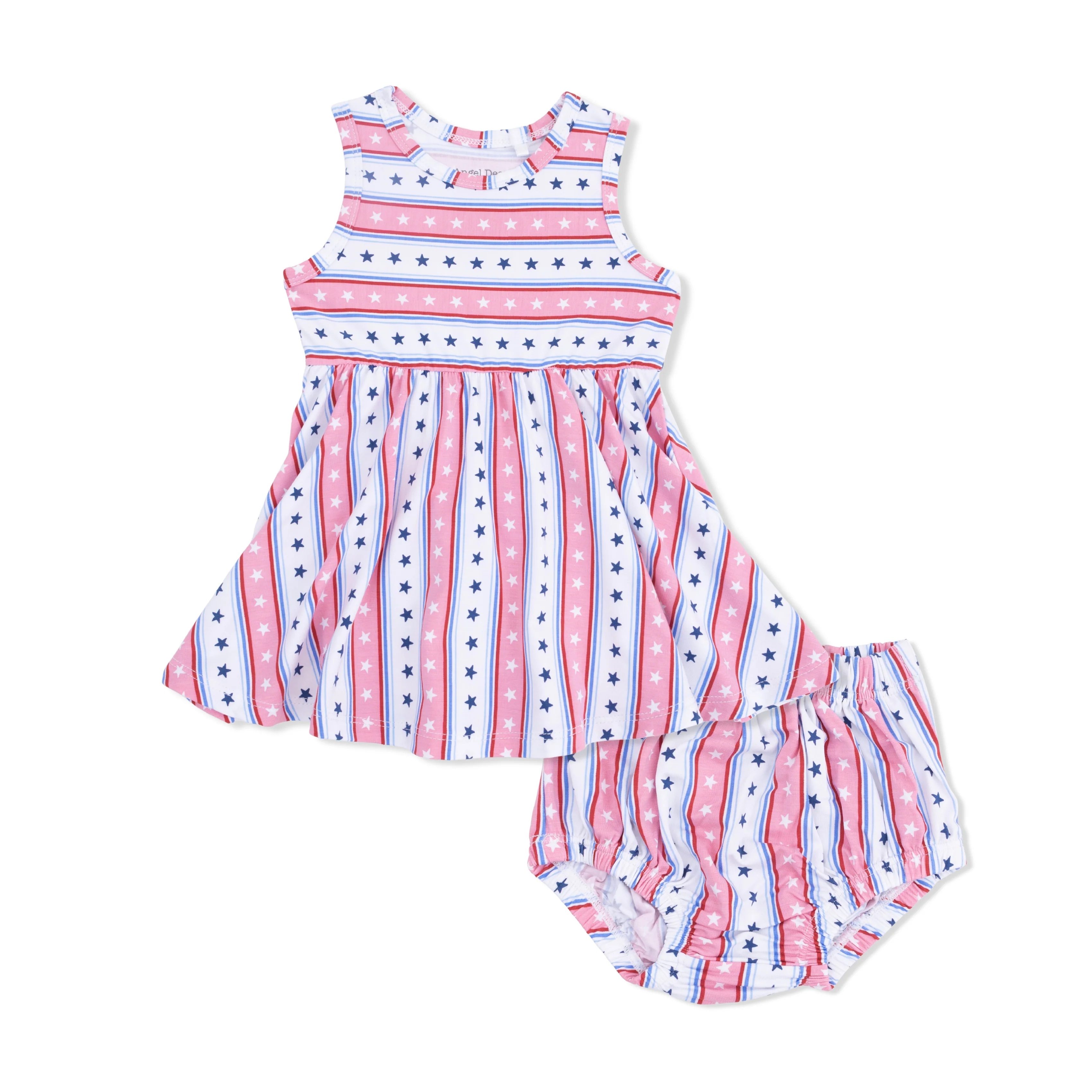 Stars and Stripes Tank Dress Set