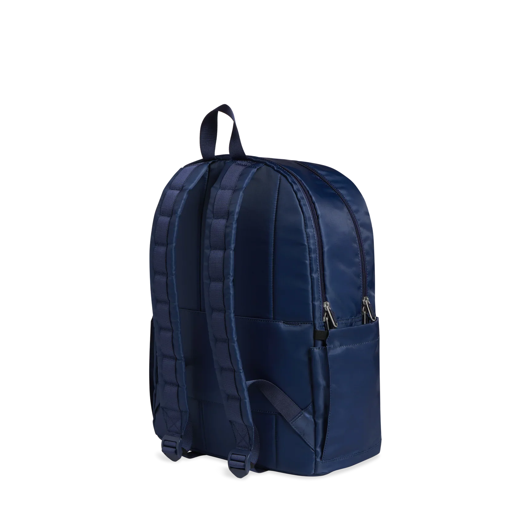 State Bag - Kane Double Pocket Large Chevron Blue Puffer - Image 3