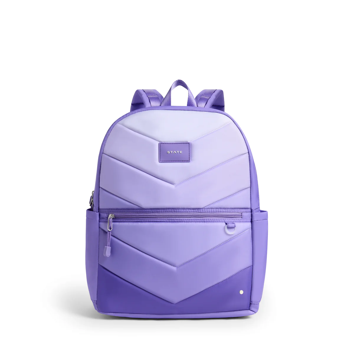 State Bags - Lilac Chevron Kane Backpack