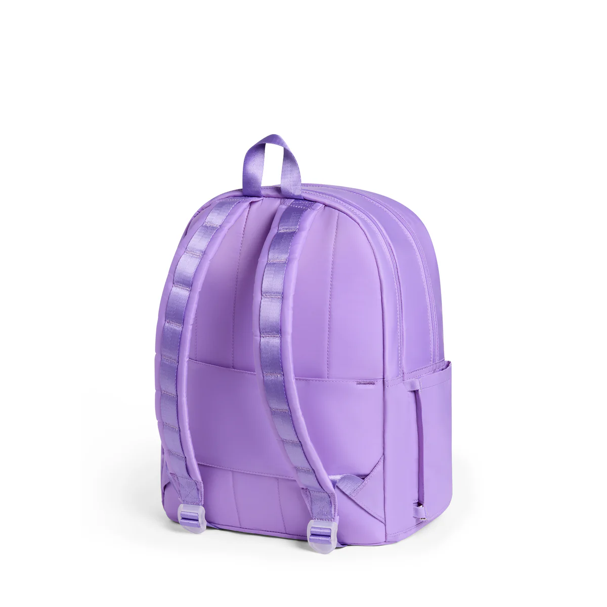 State Bags - Lilac Chevron Kane Double Pocket Backpack - Image 2