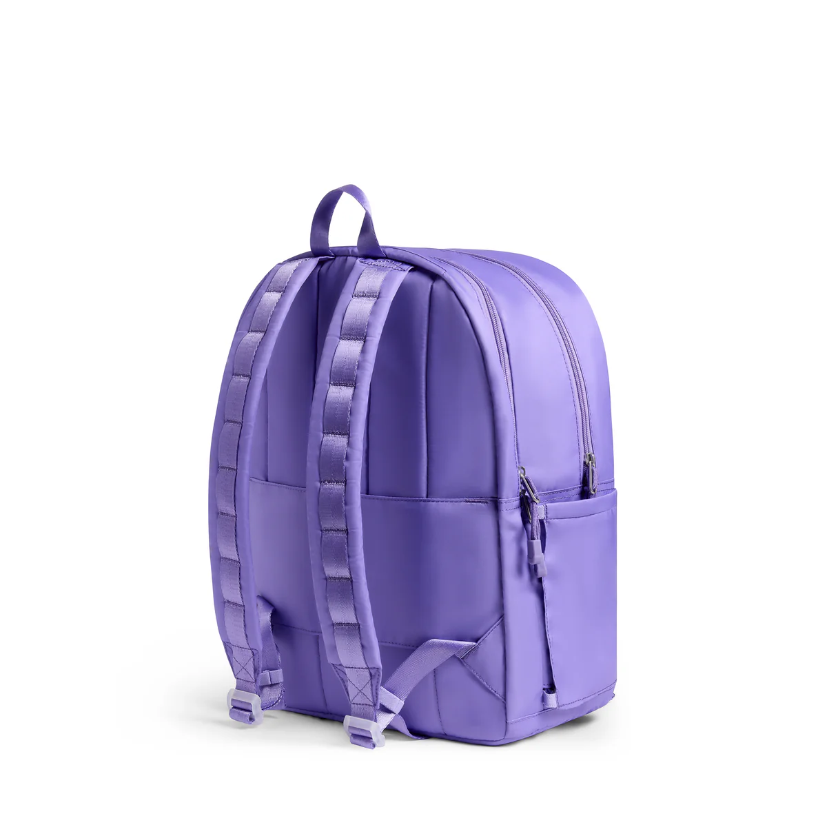 State Bags - Lilac Chevron Kane Double Pocket Large Backpack - Image 2