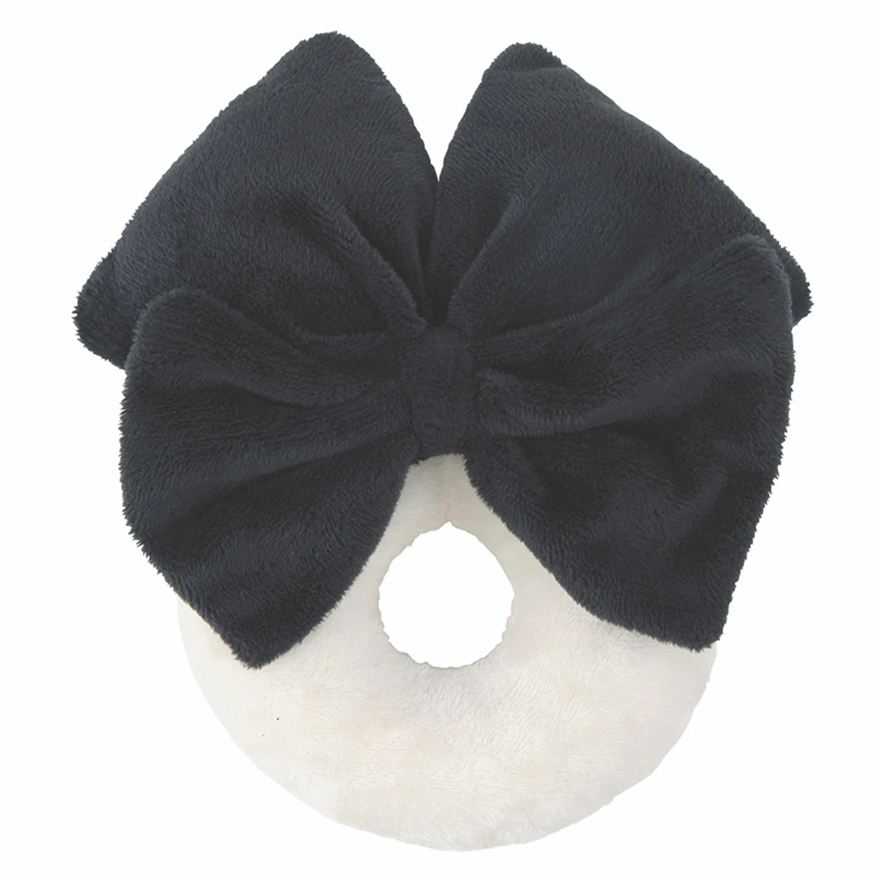 Stephan Baby - Swaddle with Plush Rattle - Bows - Image 3