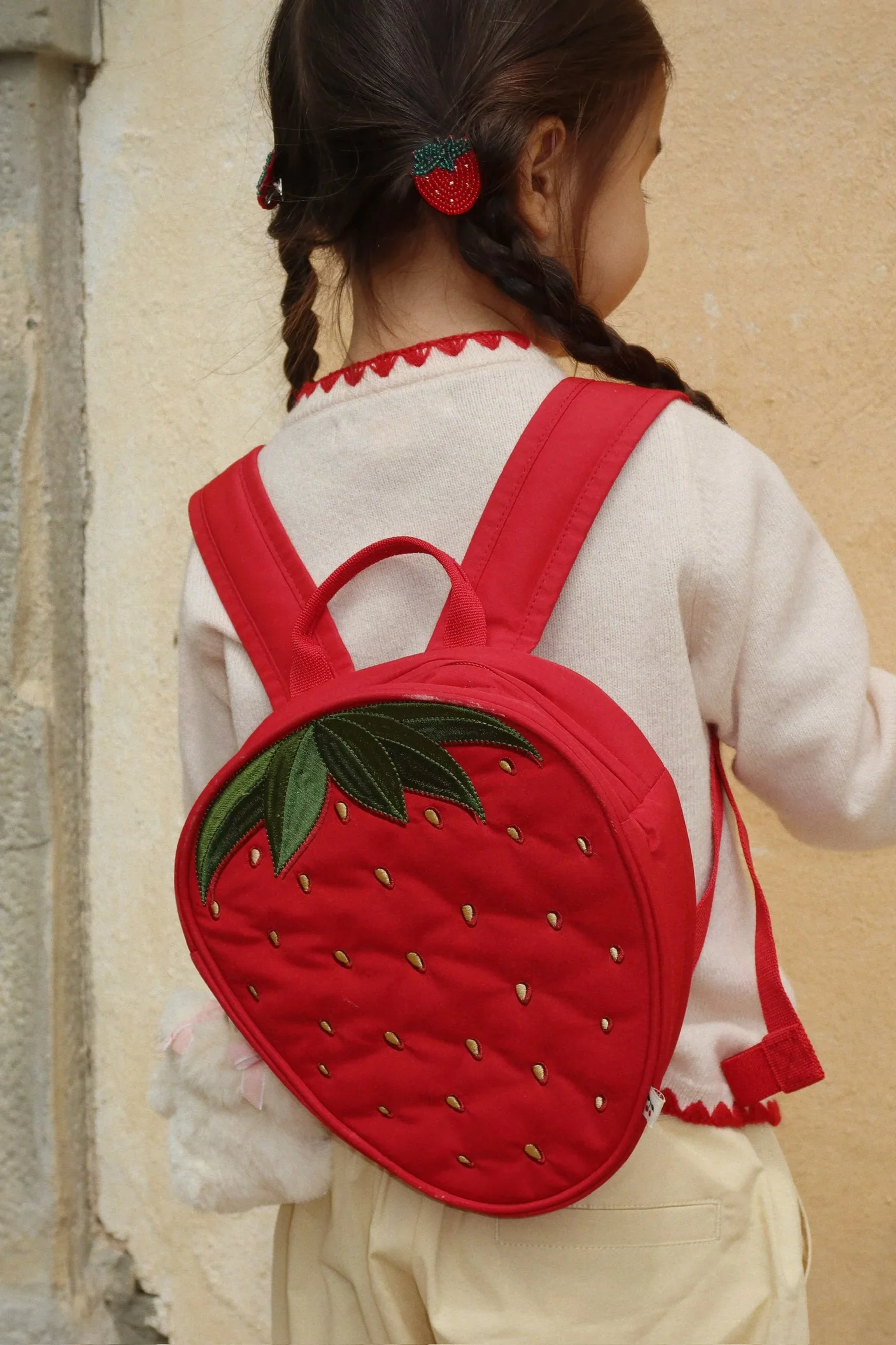 Strawberry Mini Backpack - Image 2