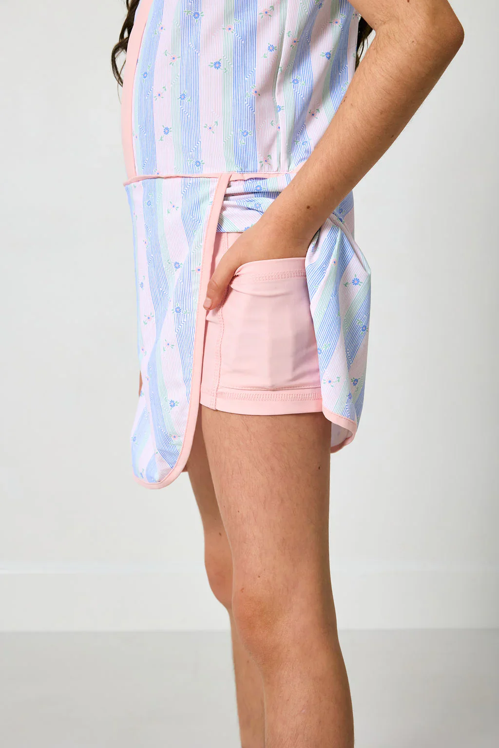 Striped in Bloom Court Dress - Image 2