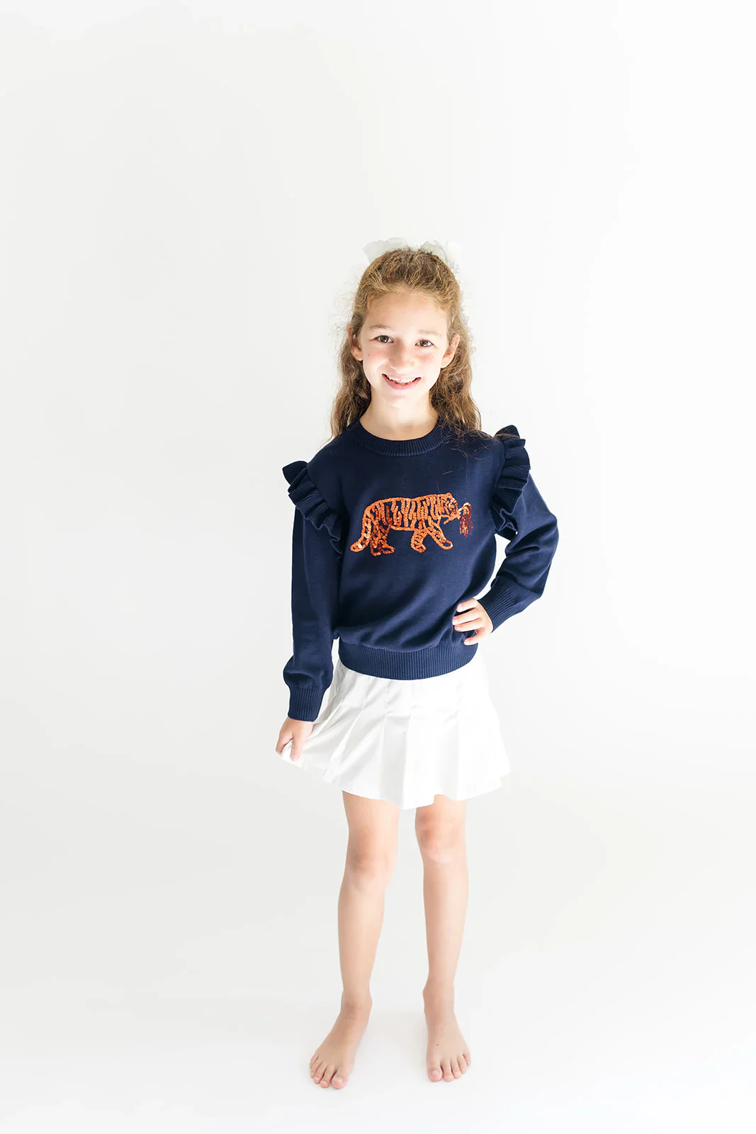Studio Smocks - Tiger Sequin Sweater - Image 2