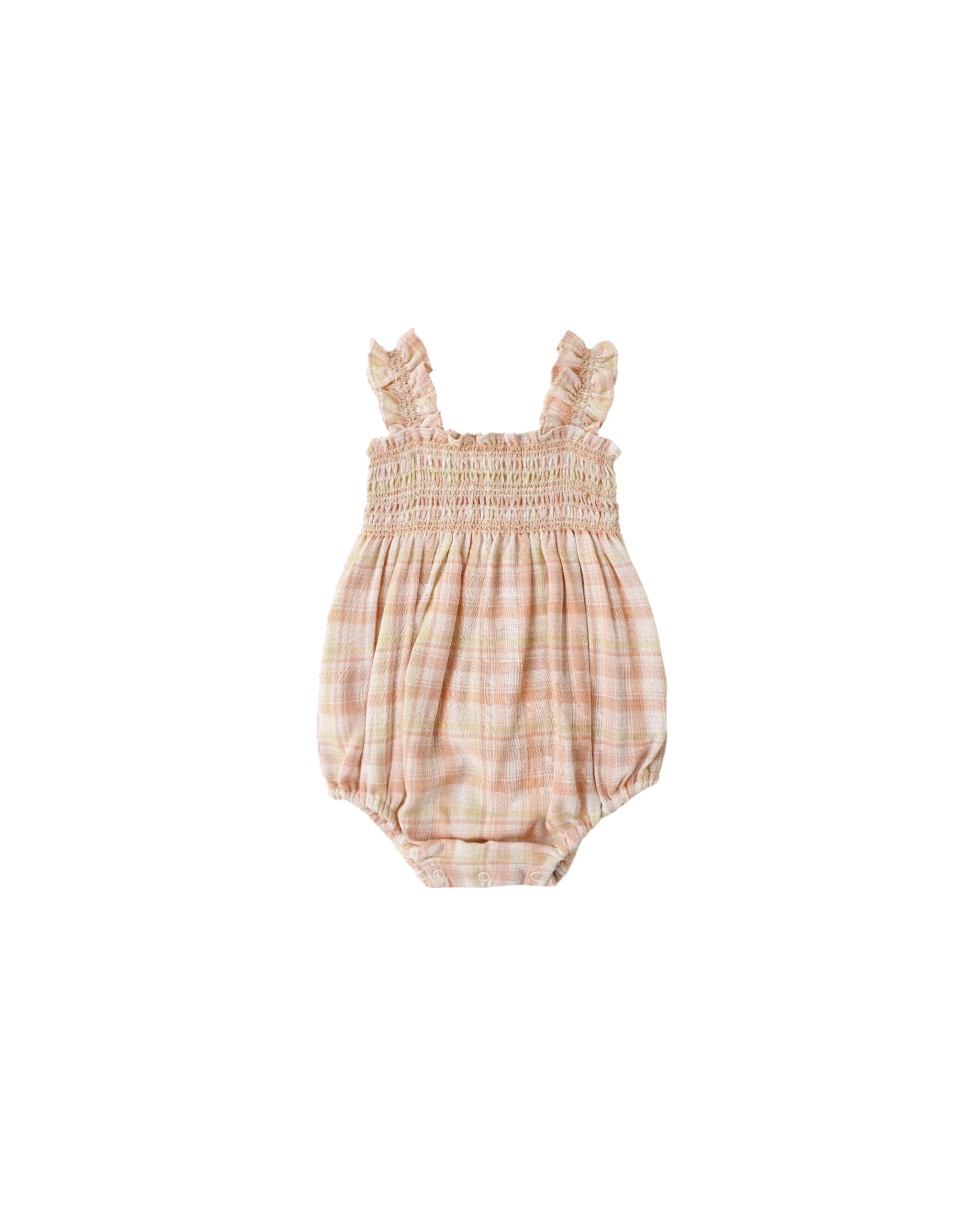 Summer Plaid Julia Romper