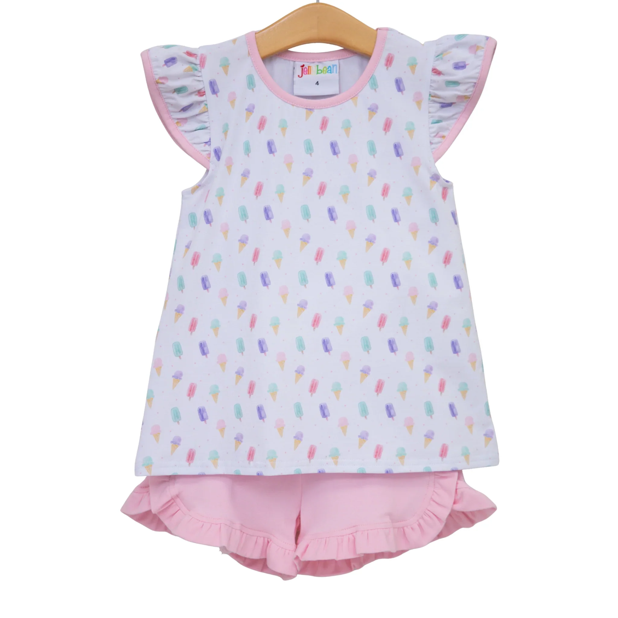 Summertime Sweets Flutter Short Set