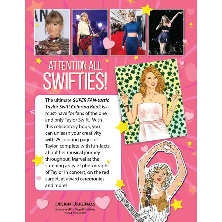 Super FAN-tastic TS Coloring & Activity Book - Image 3