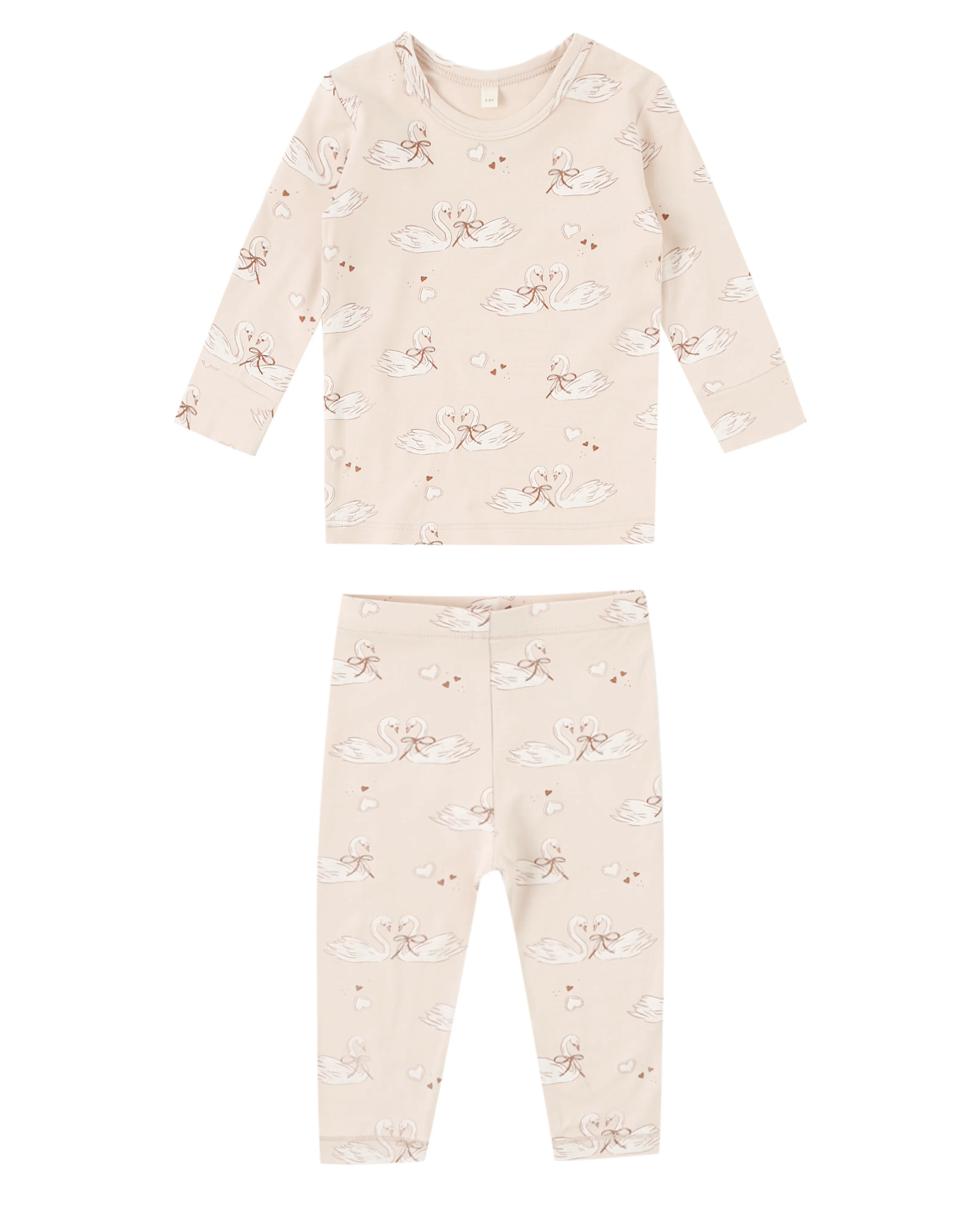 Swans Bamboo Pajama Set
