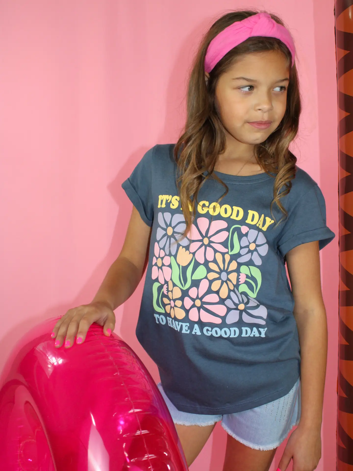 Sweet Soul - It's A Good Day To Have A Good Day Puff T-Shirt-Tween Girls - Image 2
