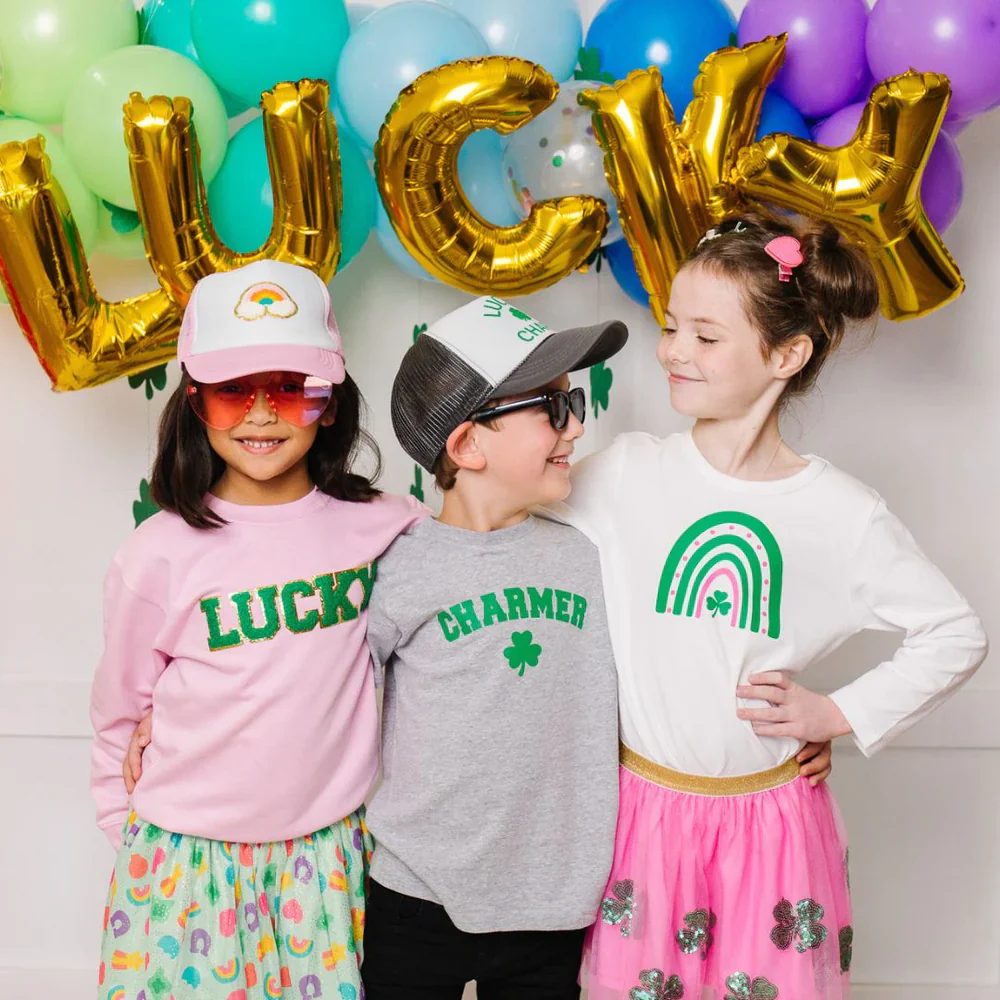 Sweet Wink - Rainbow Shamrock L/S Shirt - Image 3
