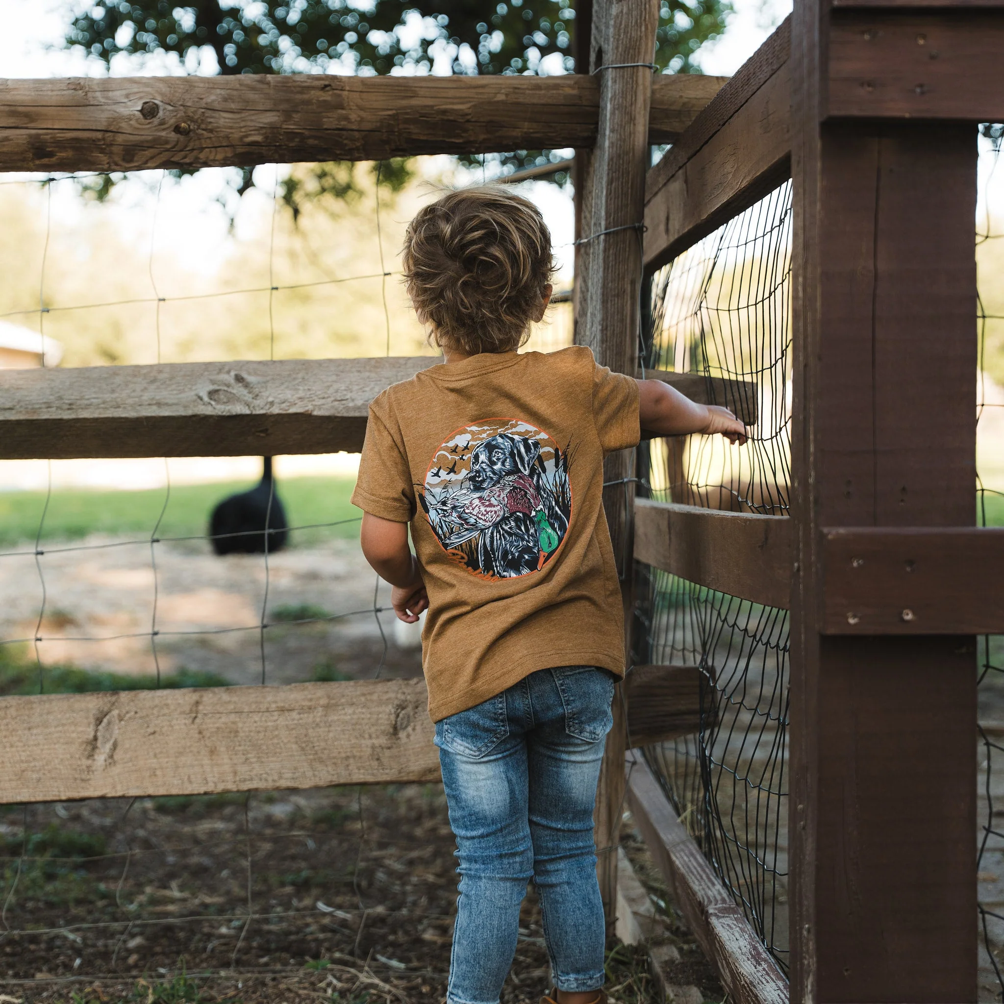 Duck Dog Brown Tee - Image 2