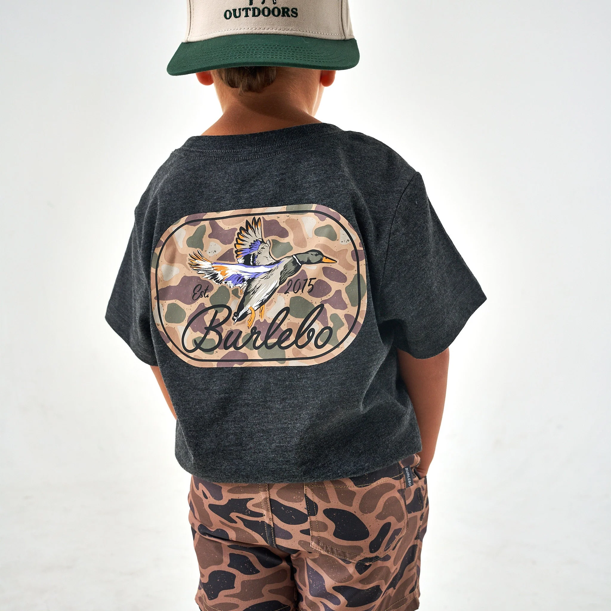 Ducks Flying In Black Tee