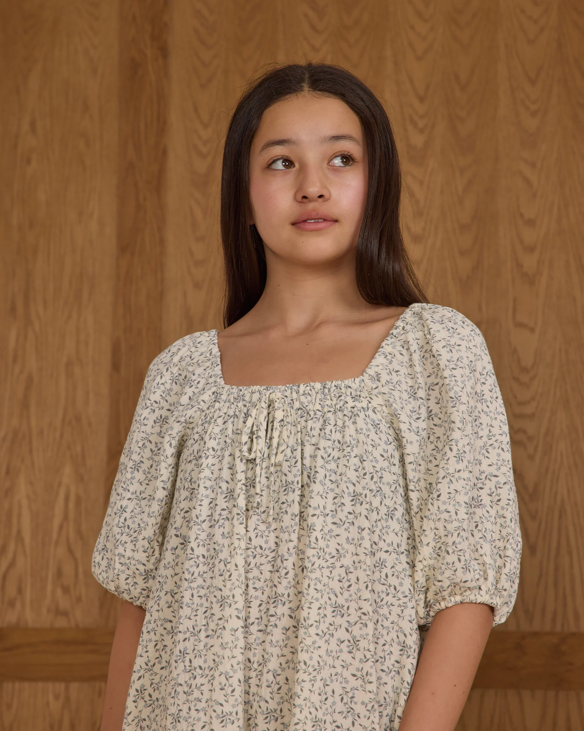 Teen Blue Vines Sabrina Mini Dress - Image 2