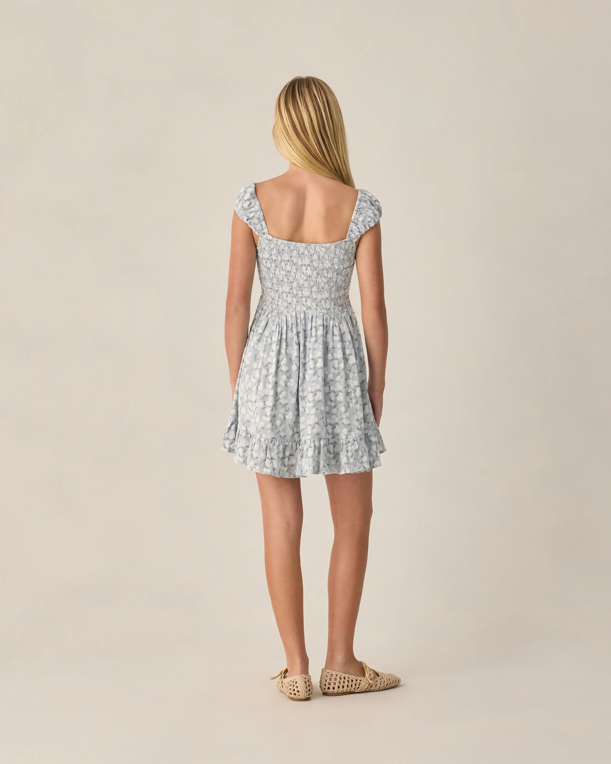Teen Hydrangea Kalina Dress - Image 3