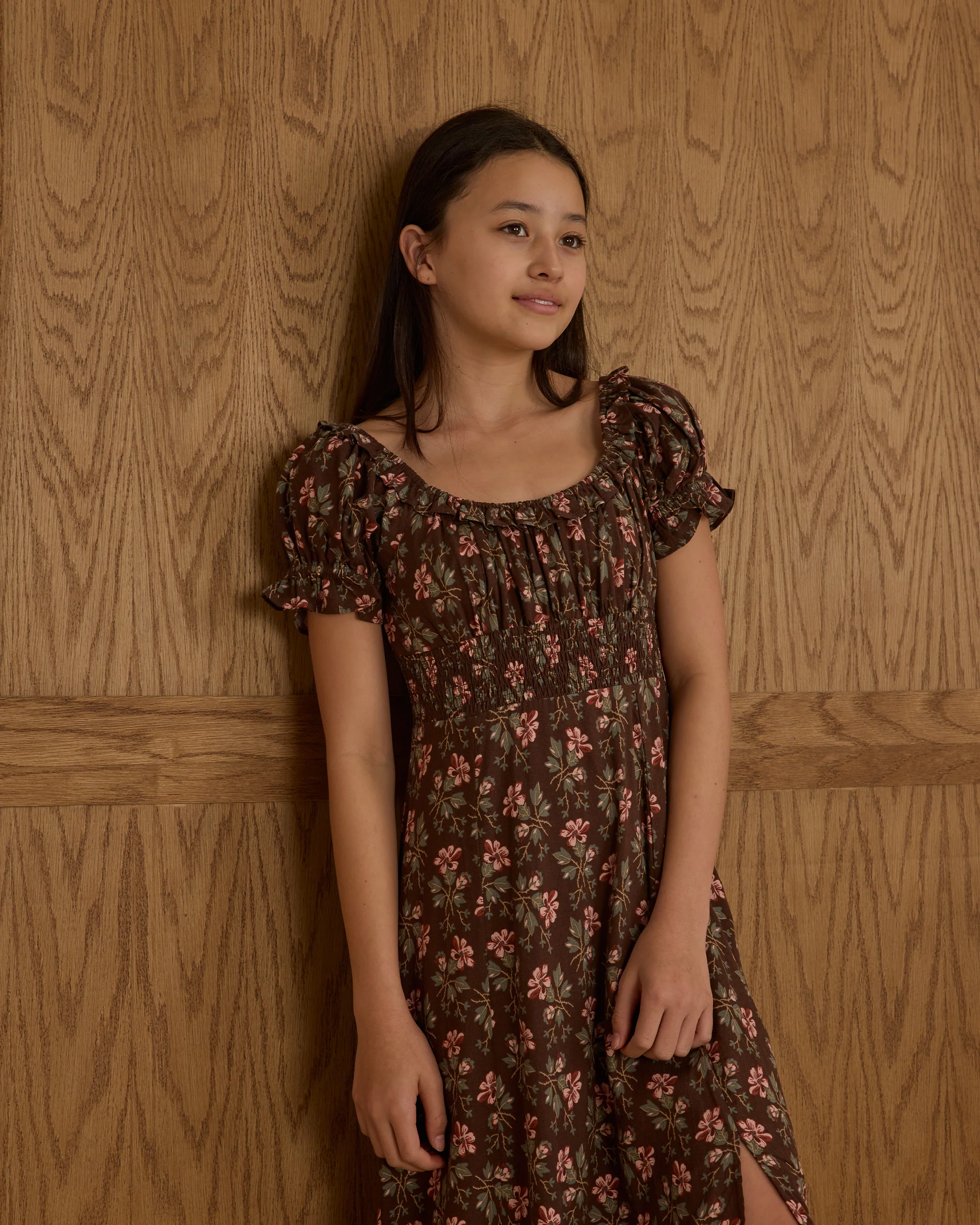 Teen Winter Floral Lana Dress - Image 2