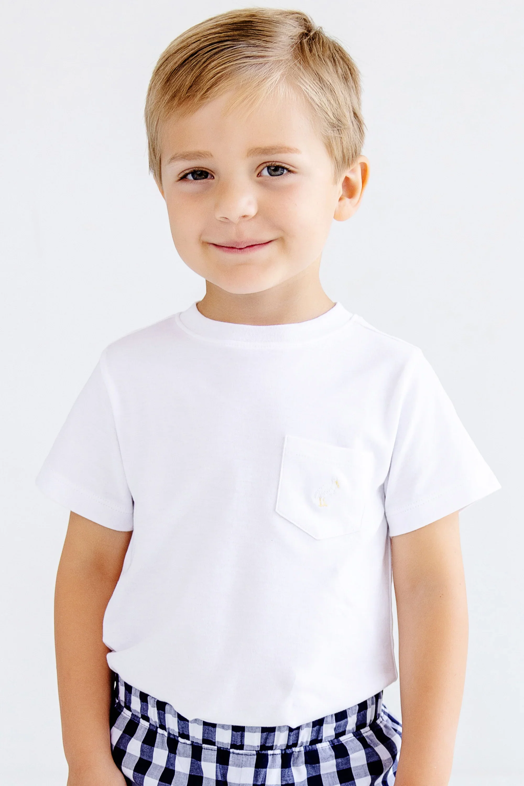 The Beaufort Bonnet Company - Carter Crewneck - Pocket - Worth Avenue White/Multicolor - Image 2
