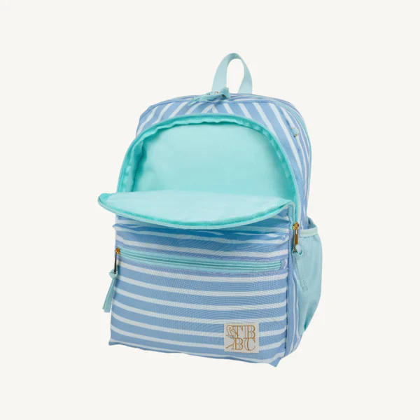 The Beaufort Bonnet Company - Don't Forget Your Backpack Sarasota Sky Stripe - Image 2