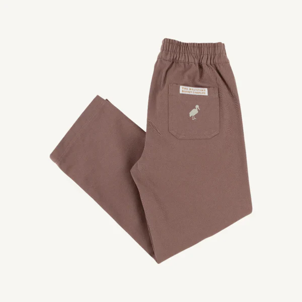 The Beaufort Bonnet Company - Sheffield Pants Gray Bay Brown - Image 2