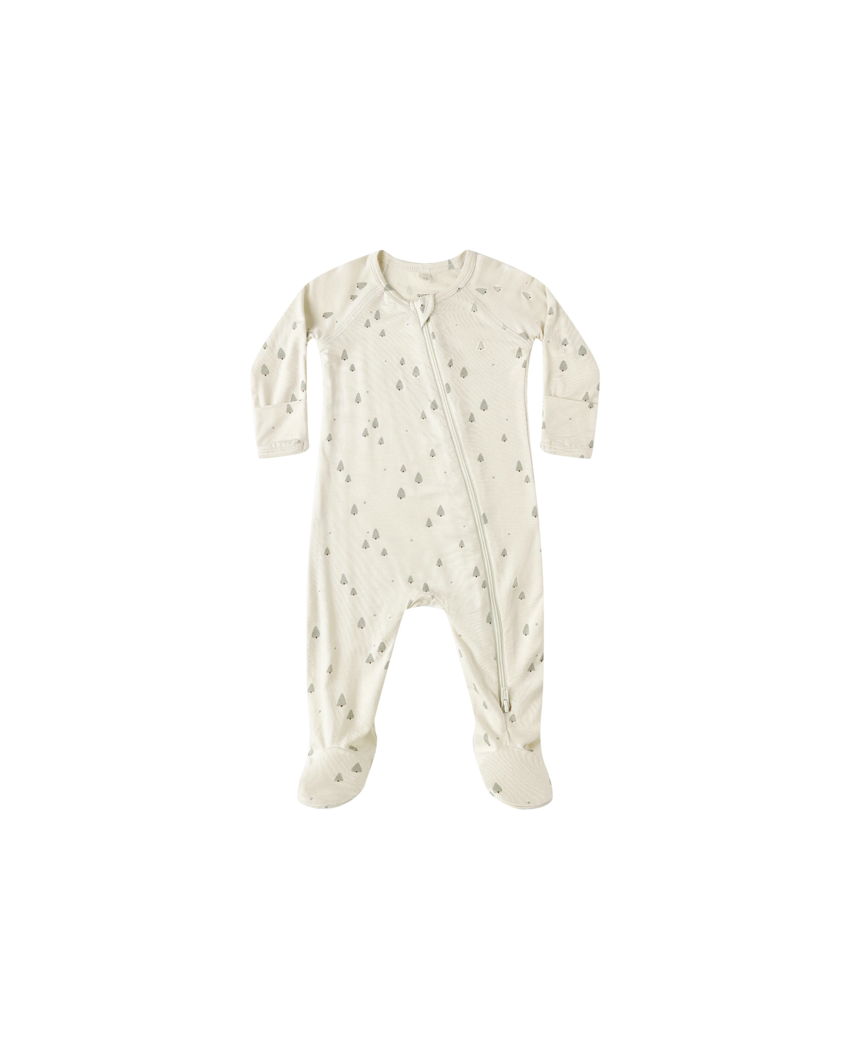 Trees Bamboo Zip Footie