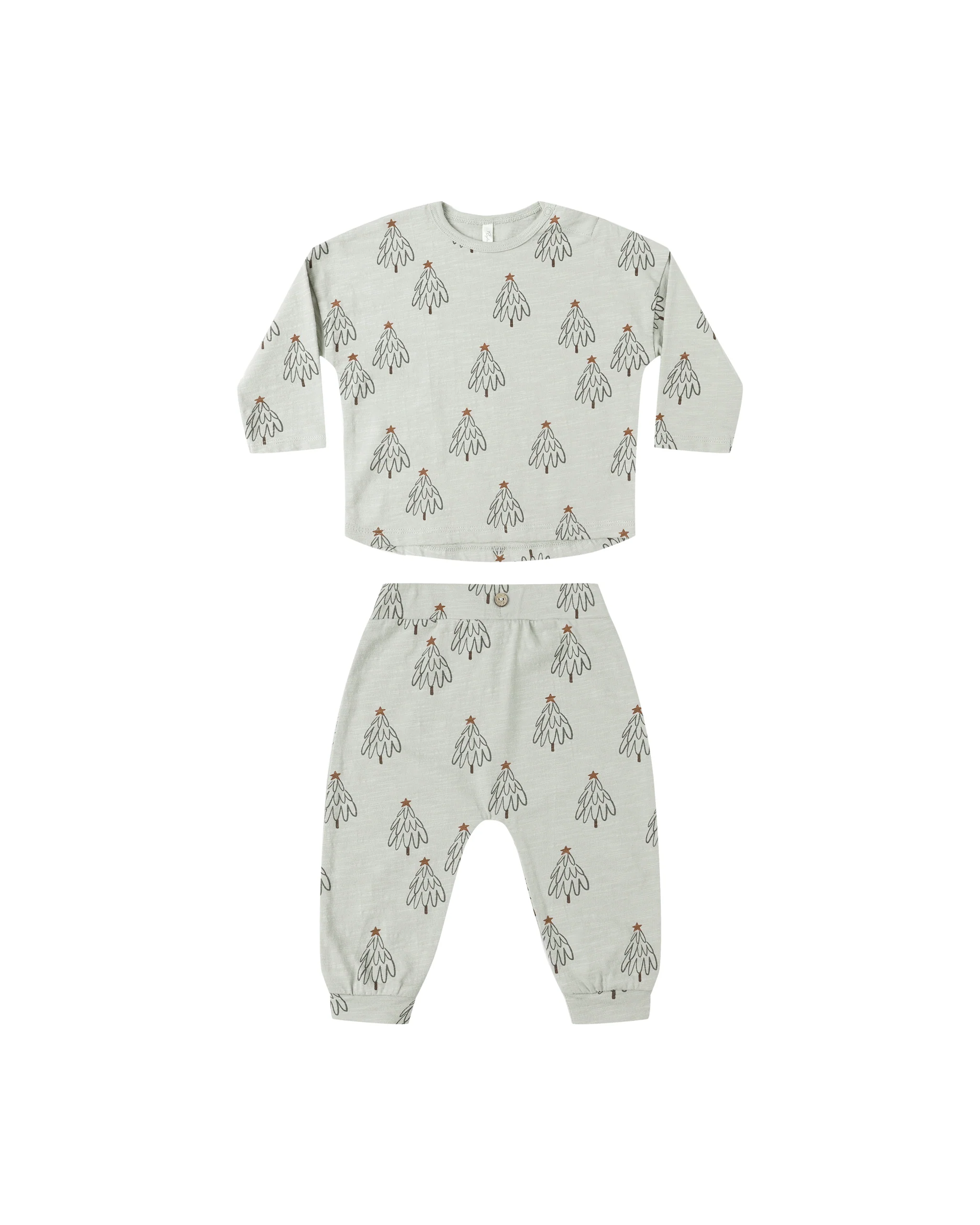 Trees Long Sleeve Tee + Pant Set