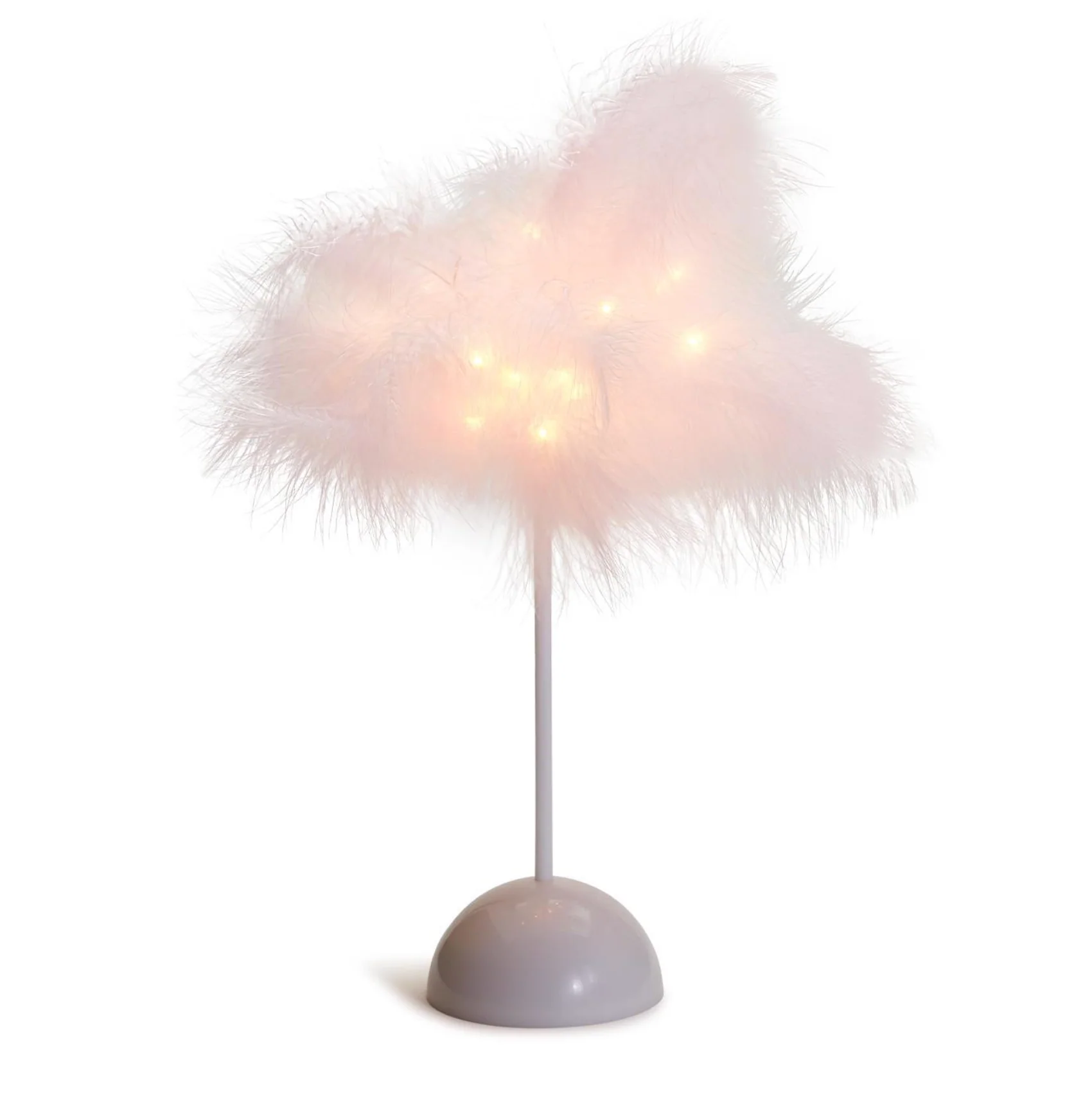 Two's Company - Pink Feather Light Up Décor - Image 2