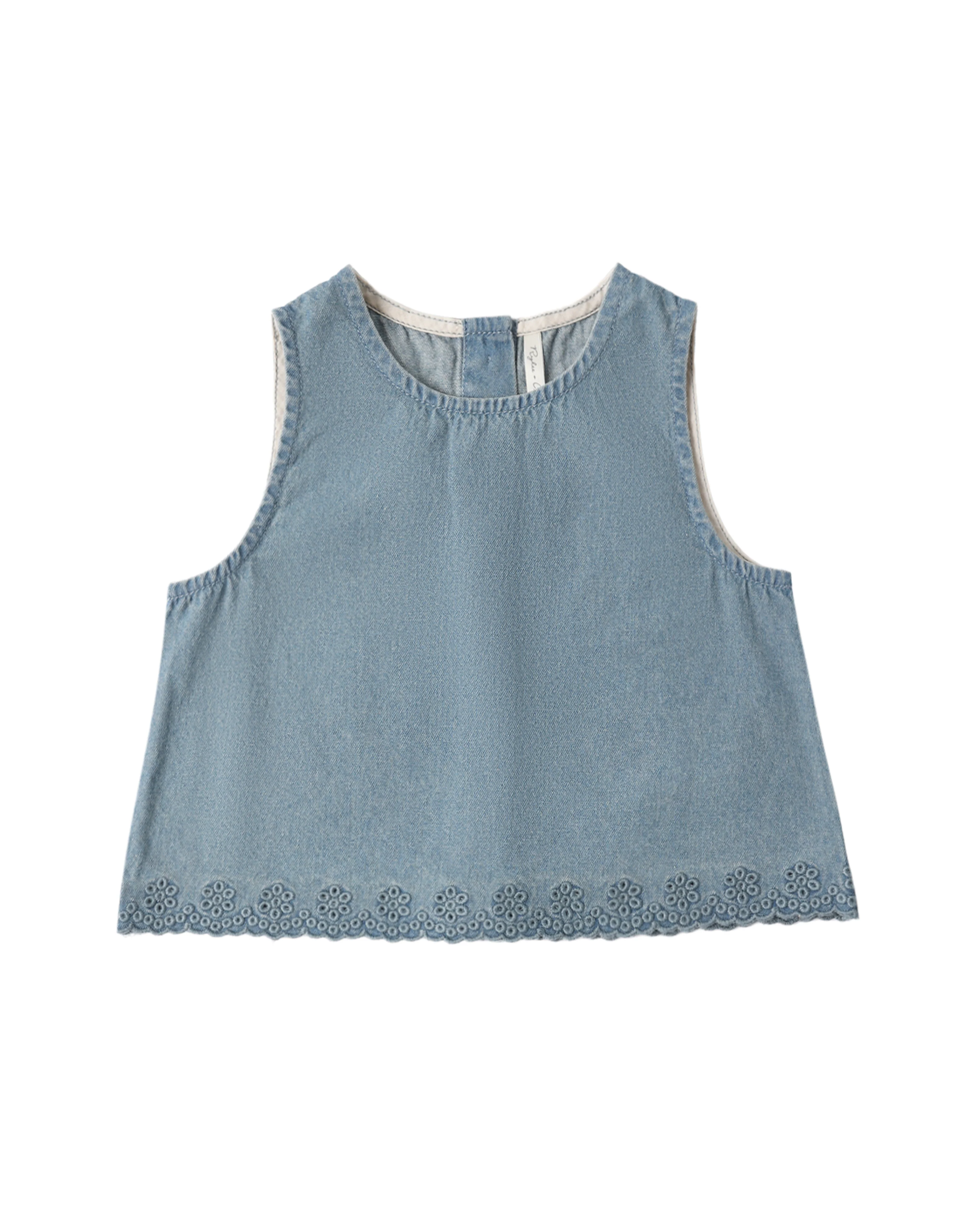 Washed Blue Aaron Top