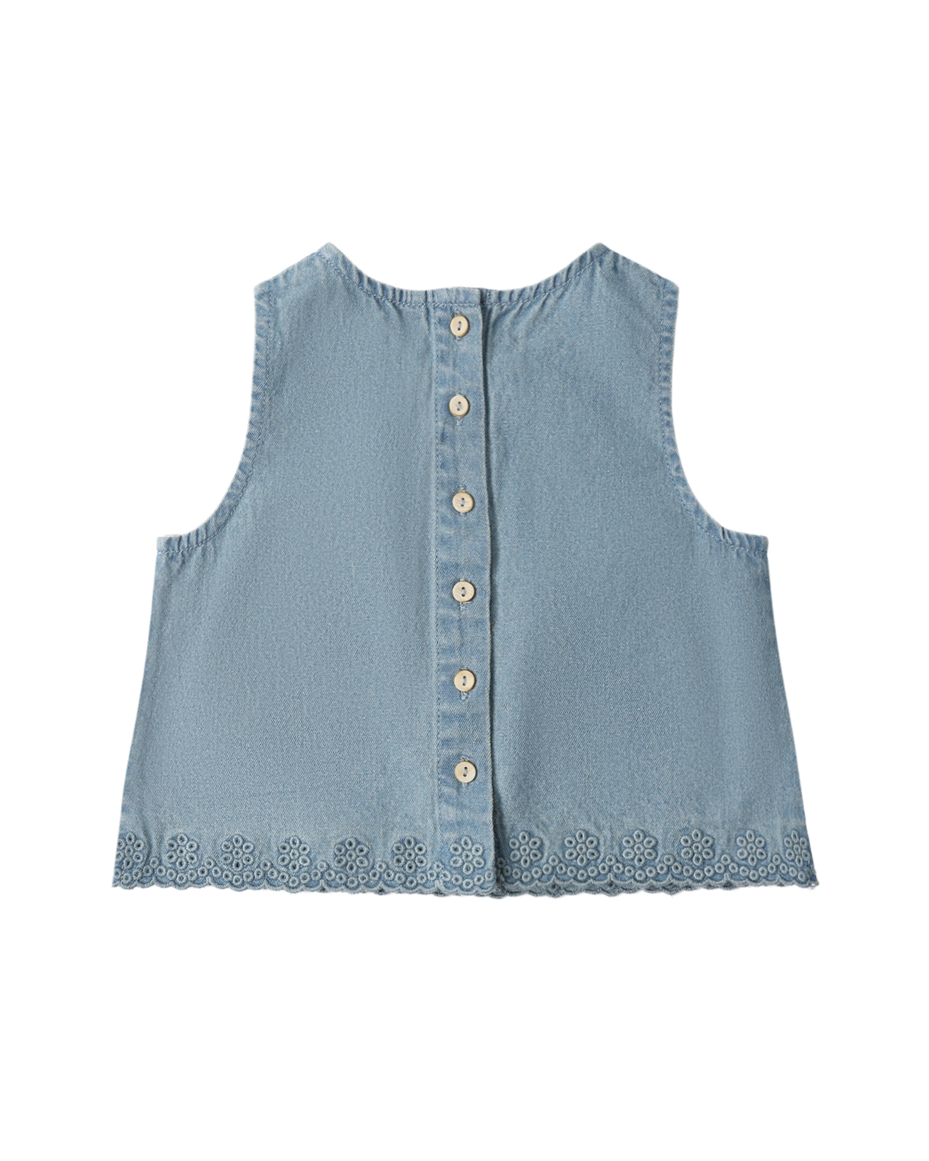 Washed Blue Aaron Top - Image 2