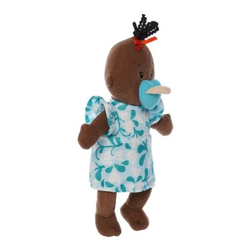 Manhattan Toy - Wee Baby Stella Doll Brown with Black Wavy Tuft - Image 3