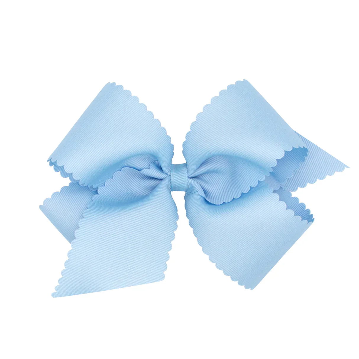 wee ones - King Grosgrain Hair Bow Scalloped Edge - Image 10