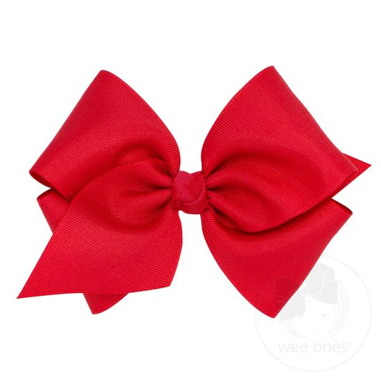 Mini King Classic Grosgrain Hair Bow (Knot Wrap) - Image 11