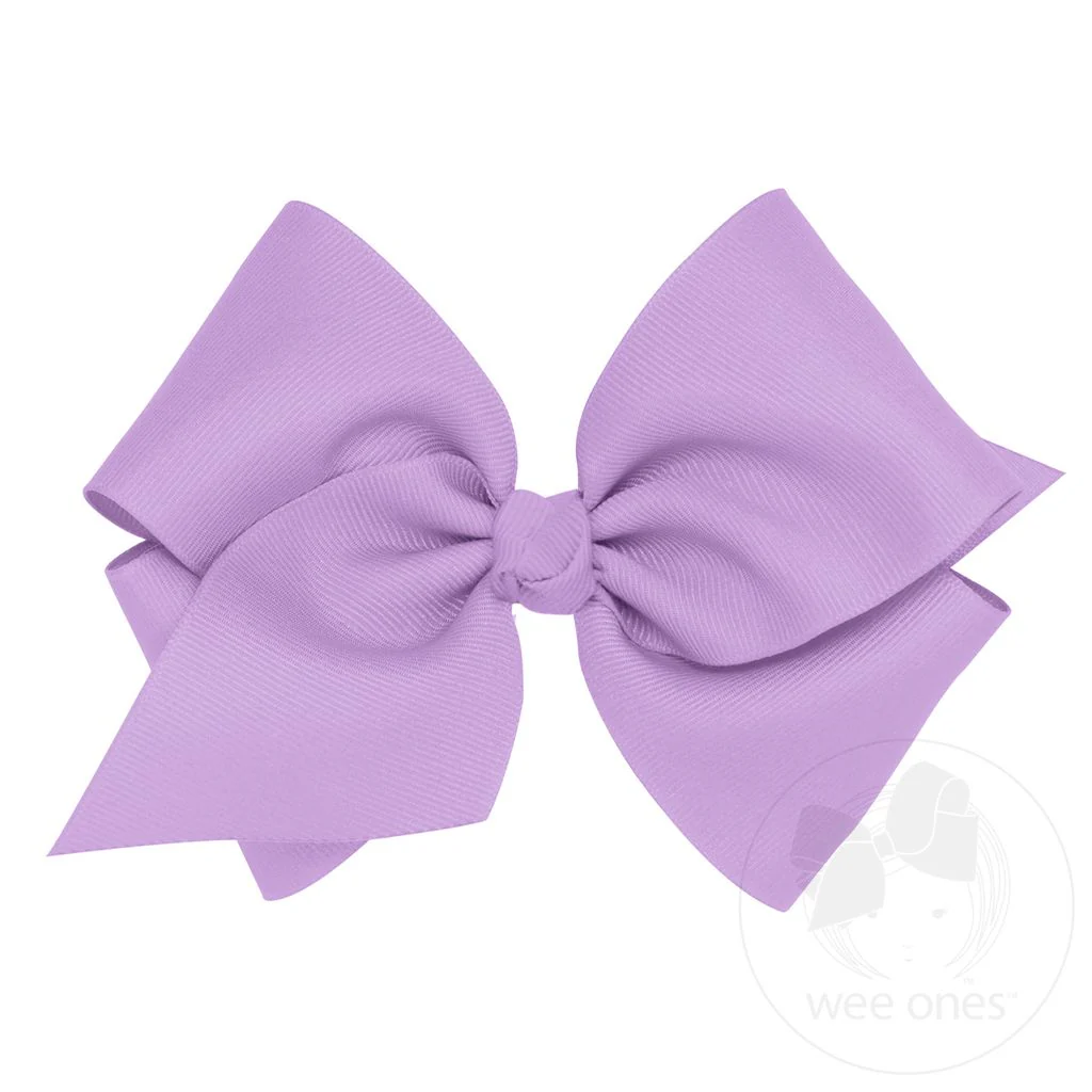 Mini King Classic Grosgrain Hair Bow (Knot Wrap) - Image 14