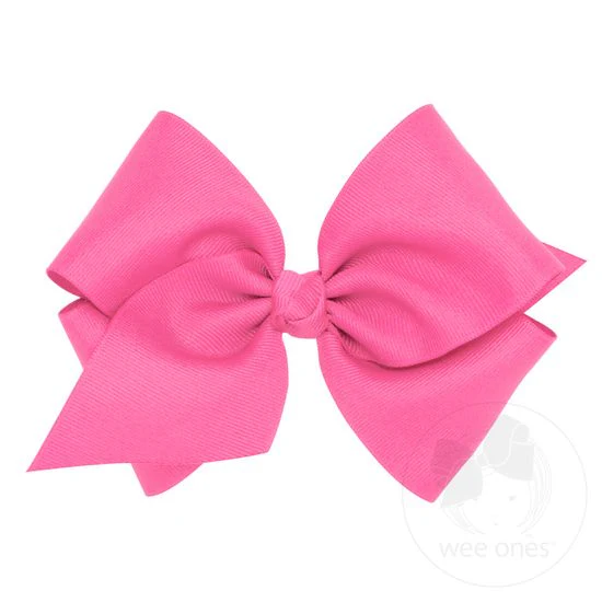 Mini King Classic Grosgrain Hair Bow (Knot Wrap) - Image 3