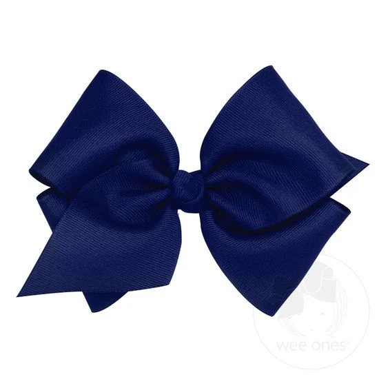 Mini King Classic Grosgrain Hair Bow (Knot Wrap) - Image 4
