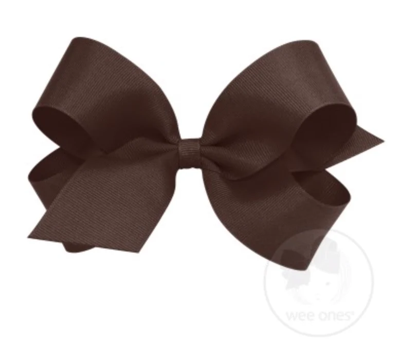 Wee Ones - Large Classic Grosgrain Hair Bow (Plain Wrap) - Image 14