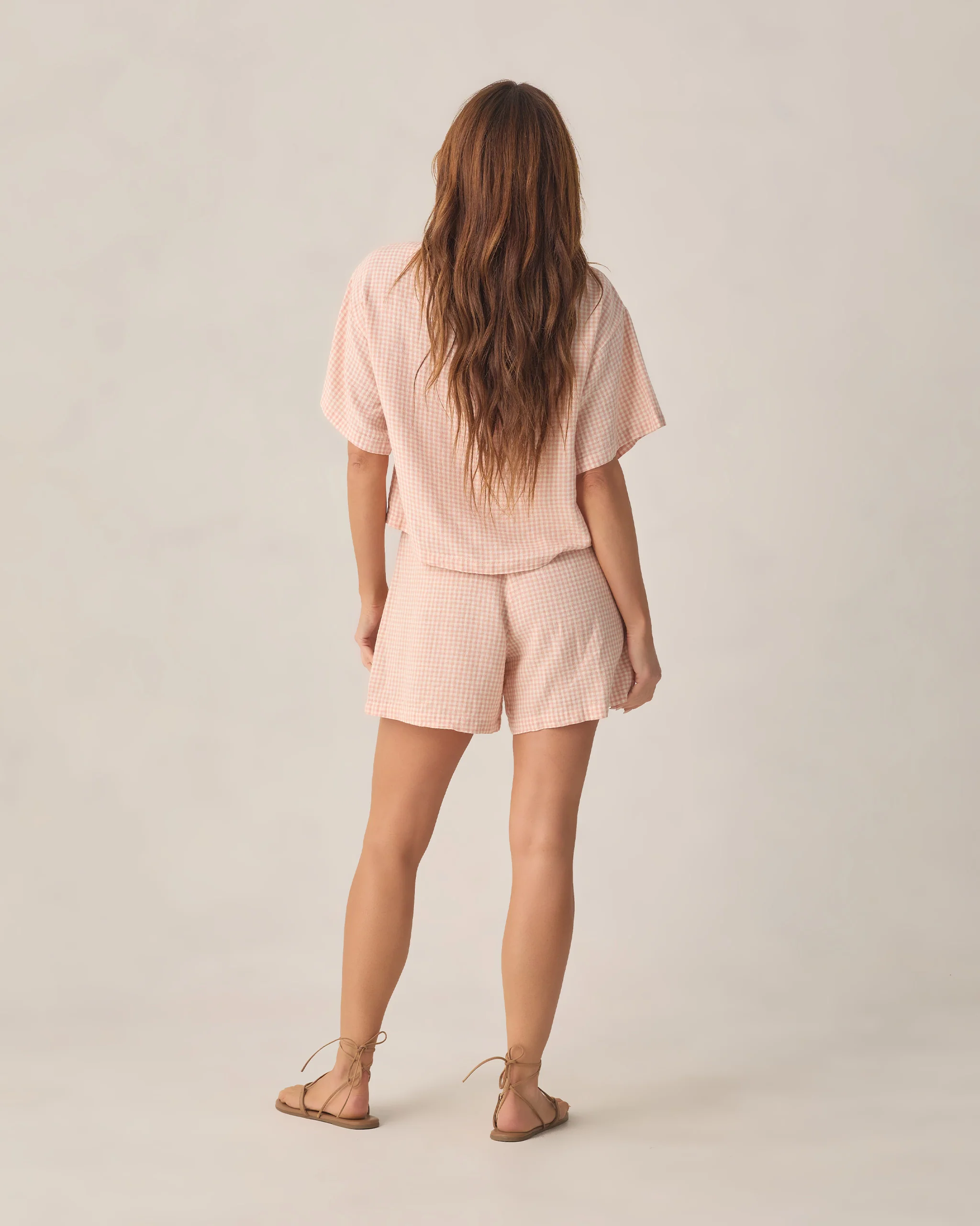 Women's Petal Gingham Juniper Set - Image 4